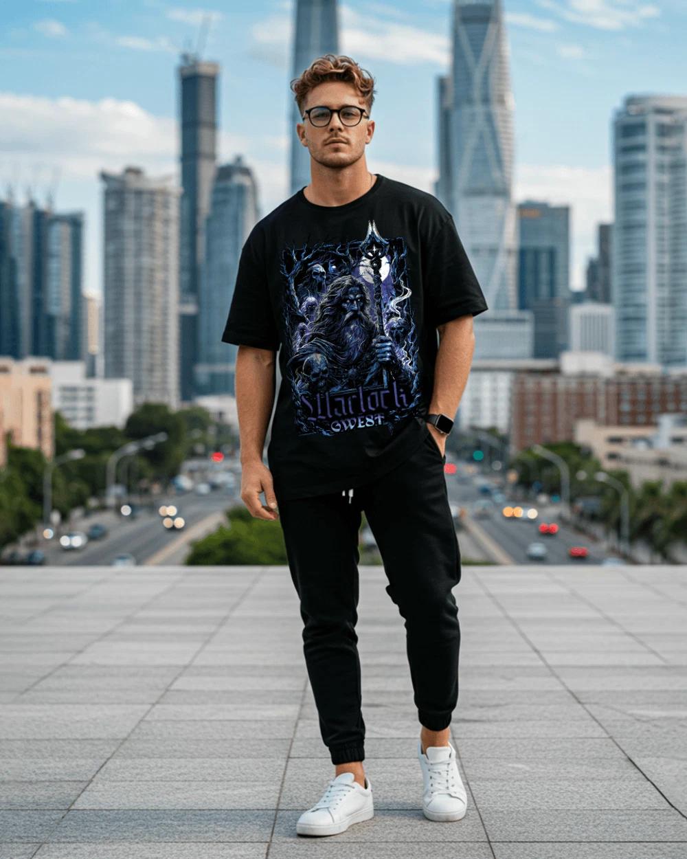 Warlock Oversized T-Shirt M