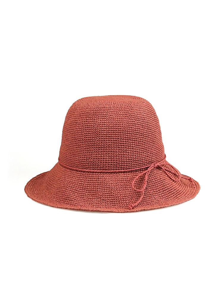 Kaliseumontapone Issabel Raffia Cloche Straw Hat