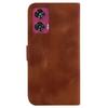 For Motorola Edge 50 Fusion 5G Wallet Case PU Leather Imprint Phone Cover