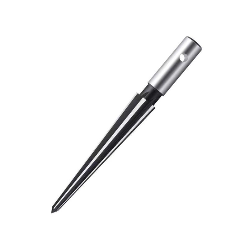 Professional Tapered Reamer with Round/Hexagonal Shank T-Handle Smooth Cutting Drilling Tool for Machinists Woodworking