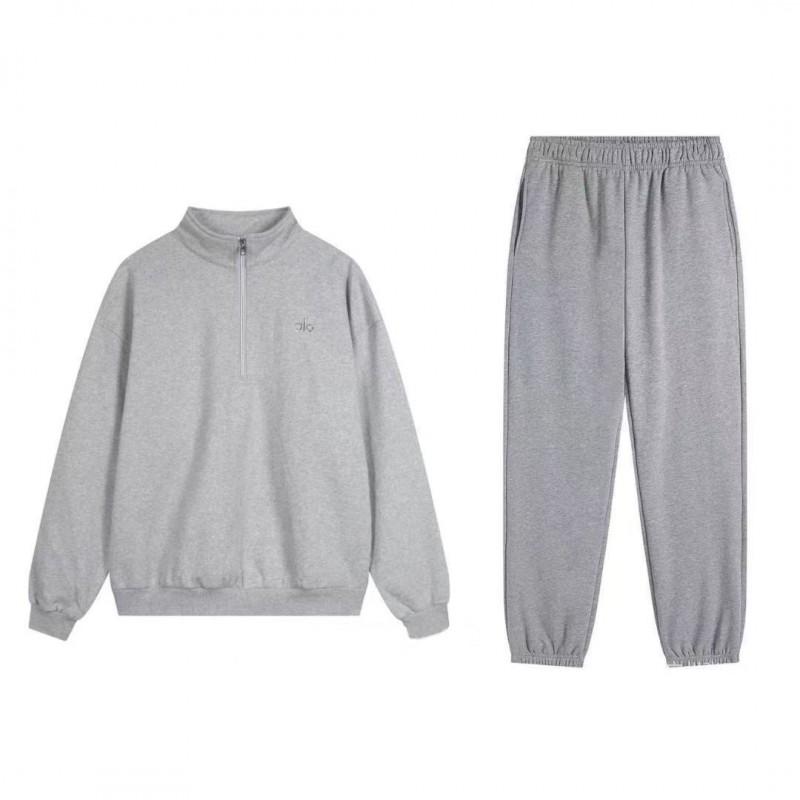 Unisex Winter Hooded Sweatshirt Set Casual Sportswear Oversized Pullover Tracksuit Korean Style