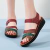 Damen Sommer Festlich Niedrige Keilabsatz Sandalen Komfort zum Hineinschlüpfen Lässige Flache Sandalen Gehen Urlaub Fußgewölbestütze Offene Zehen Plattform Strand Sandalen für Damen