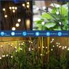 Solar Ground  Lamp Three-headed Dandelion- Led Lamp Outdoor Garden Garden Decoration LED Lamp