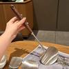Stainless Steel Long Handle Mushroom Spatula and Soup Ladle 