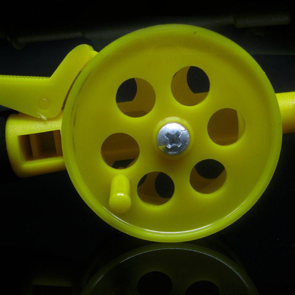 High Quality Plastic Child Ice Fishing Rods Winter Reels Pen Pole Retractable