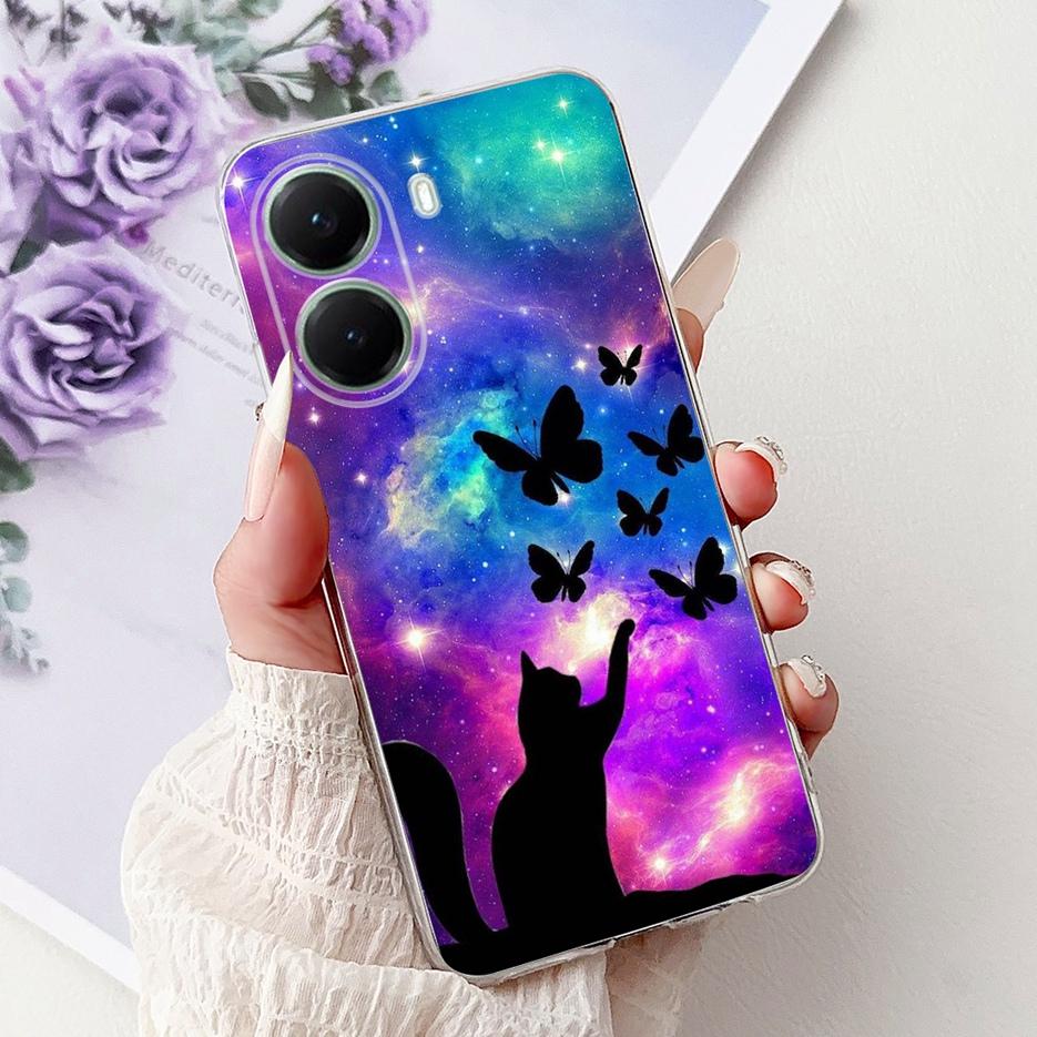 Für Xiaomi Poco X7 Pro 5G Hülle Luxus Mode Bemalte Abdeckung Weiche Silikon Handyhülle Für Xiaomi Poco X7 PocoX7 Pro Fundas Stoßfänger