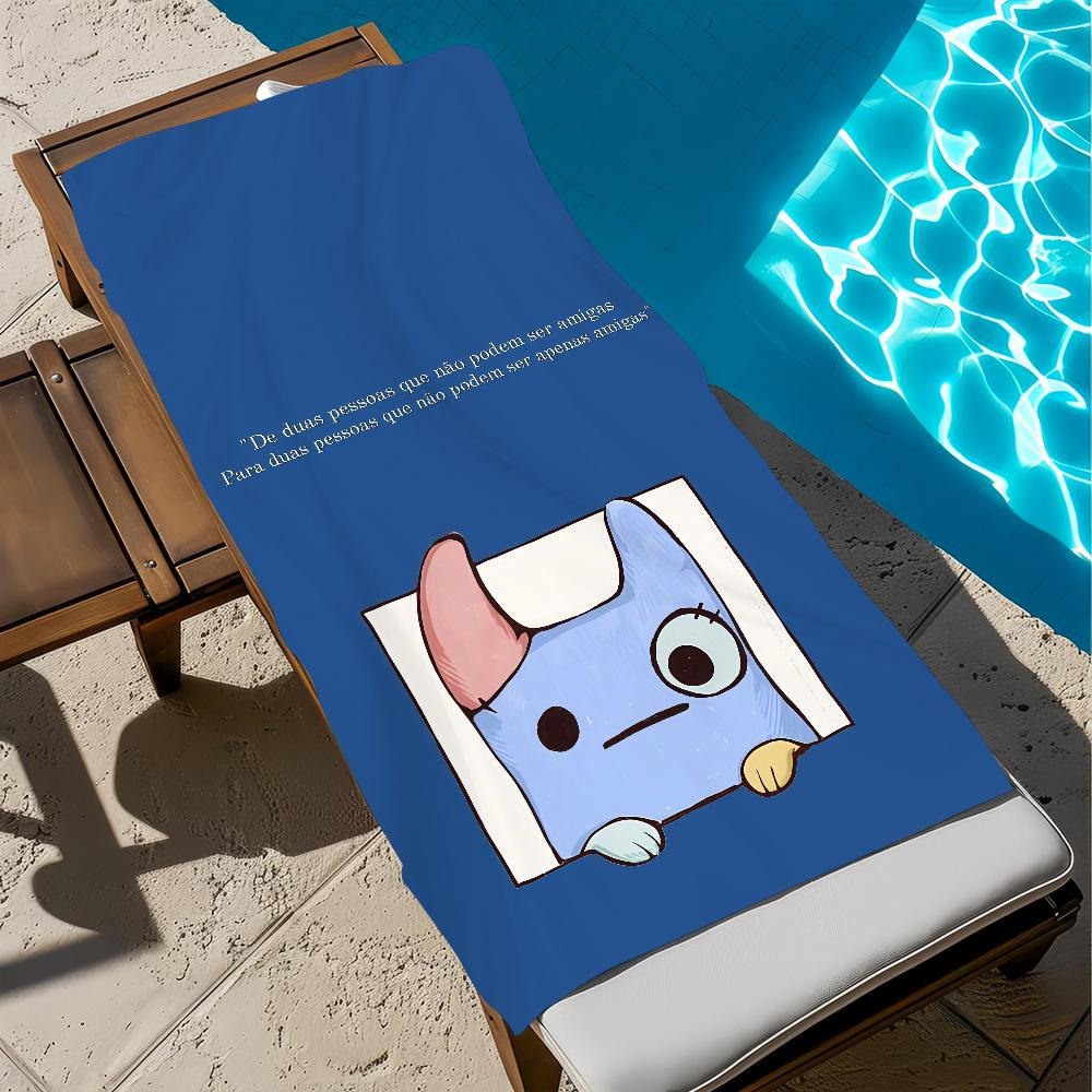 B-bad cool B-buddy Towel Large Quick-Drying Microfiber soft Beach Towel for Travel Fitness Sauna Bathing Camping
