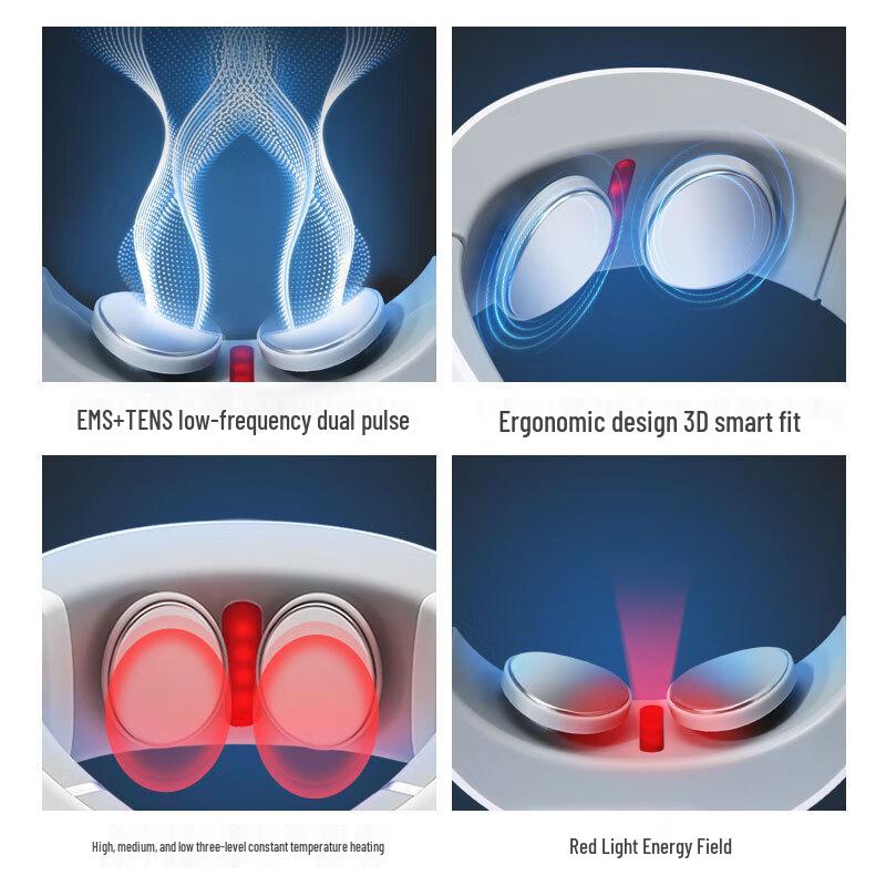 Pangao Neck and Waist Massager Gift Set CN plug (adapter included)