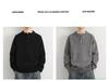 2025 Men's High-Quality Solid Color Retro Henley Knitwear for Autumn/Winter