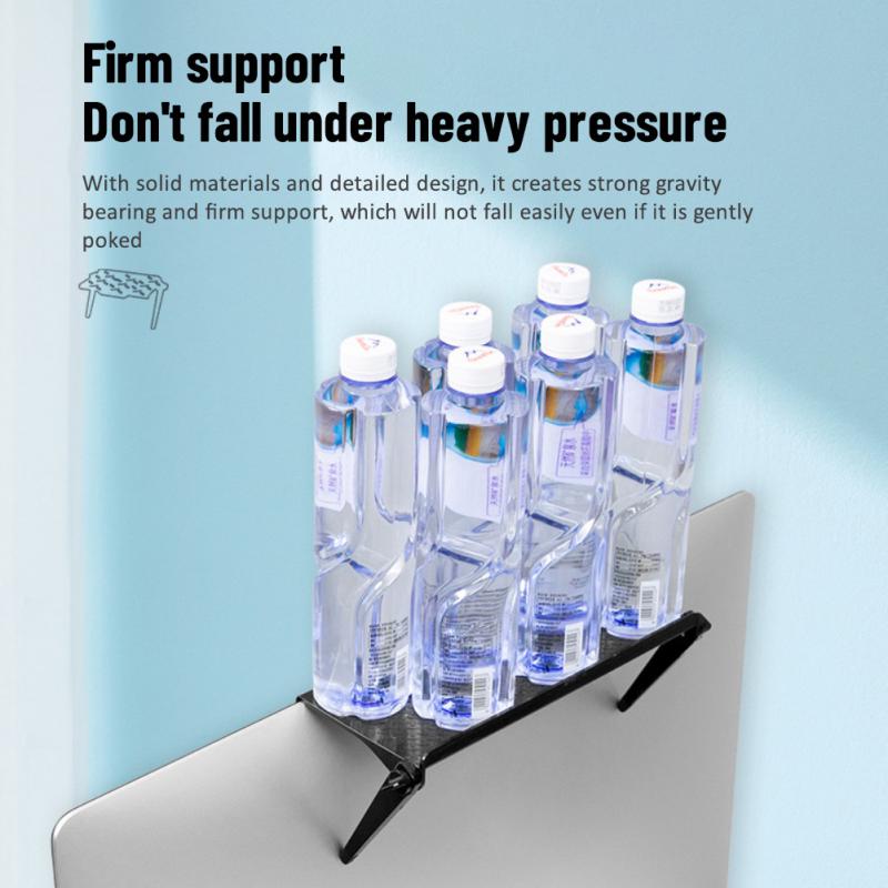 Display Screen Shelf Adjustable Home Organizer Desktop Display Stand Mini Holder Router Storage Rack Wall Mount Storage Portable