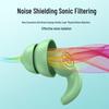 Noise-Cancelling Silicone Earplugs