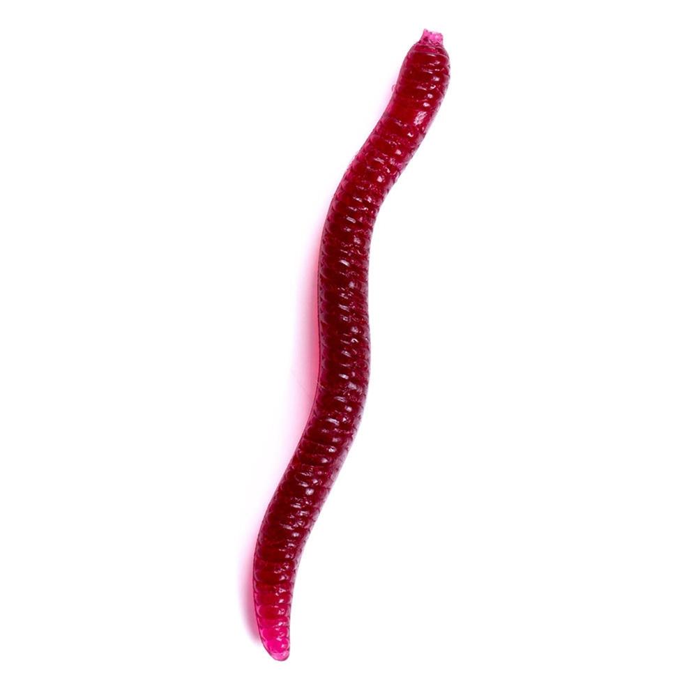 Wide Application Earthworm Fishing Bait Red Worm Lures Crankbaits Tackle Hooks
