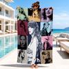 Taylor Music Beach Towel, Microfiber Beach Towel, Perfect For Pool, Beach, Travel, Home Decor Beach Party Fan Gifts
