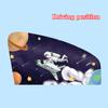 Cartoon Magnetic Car sun protector Side window sunshade curtain Summer Adjustable sunscreen Baby shade solar UV foils