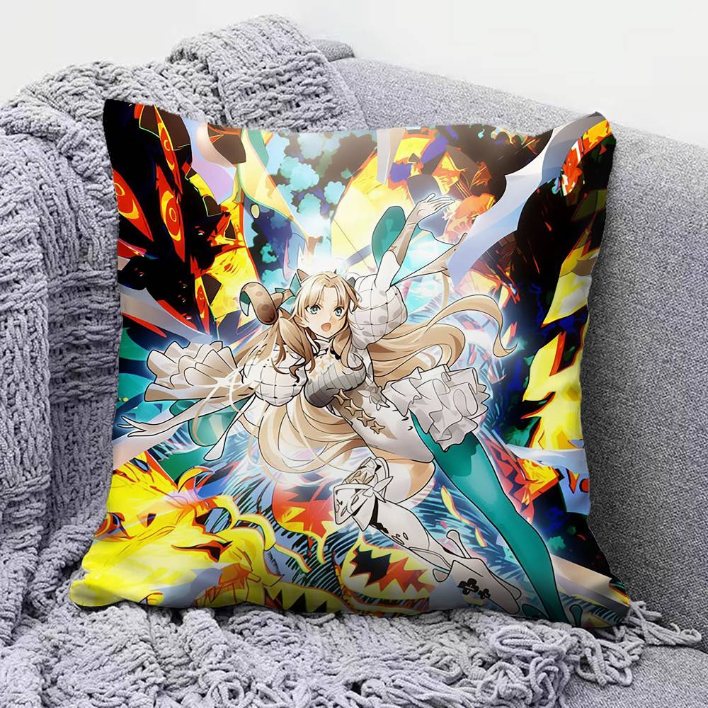 Game FGO Fate Pillow Covers, Home Sofa Cushion Covers and Aecorative Custom