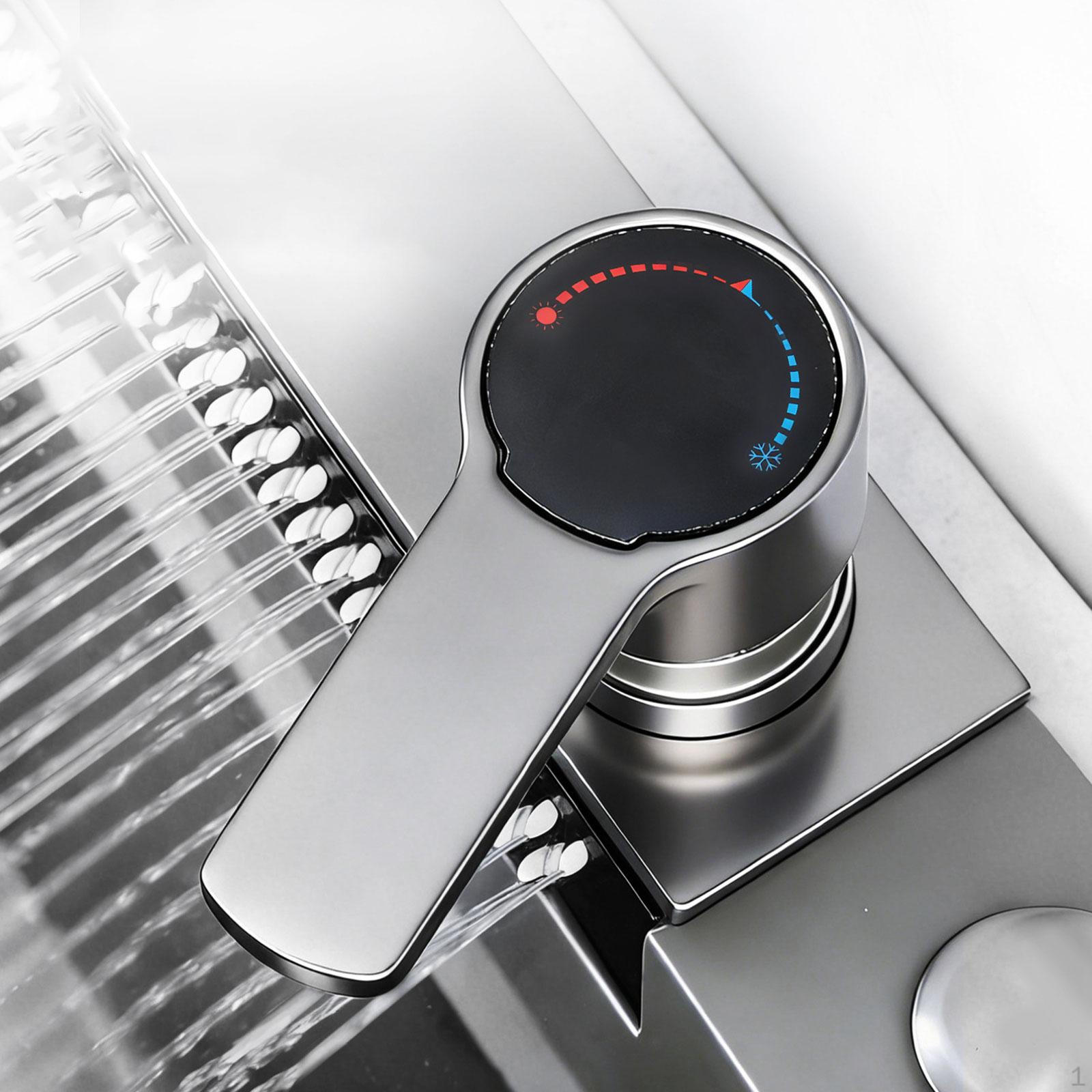 

Faucet Valve Core and Handle Aluminum Alloy Direct Replaces Easy to Install Durability Premium