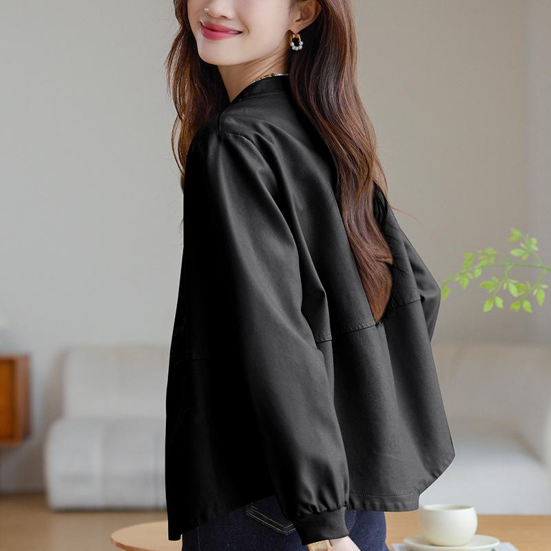 Kurzmantel für Damen im Herbst, neuer angesagter Stil, High-End-Casual, altersreduzierend, Western-Stil, High-End, angesagter Stilmantel