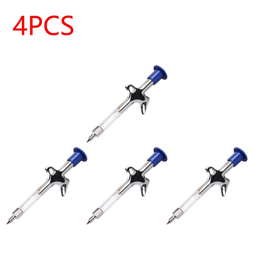 5-1 Stück Fahrrad Aluminiumlegierung Fettpresse Mini-Düse Spritze Fahrradzubehör Wartung Ketteninjektor Fahrradzubehör