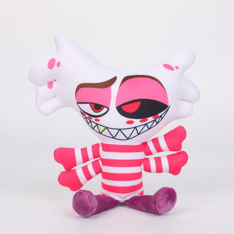 Hazbin Hotel Clown Plush Toy - European & American Anime Style