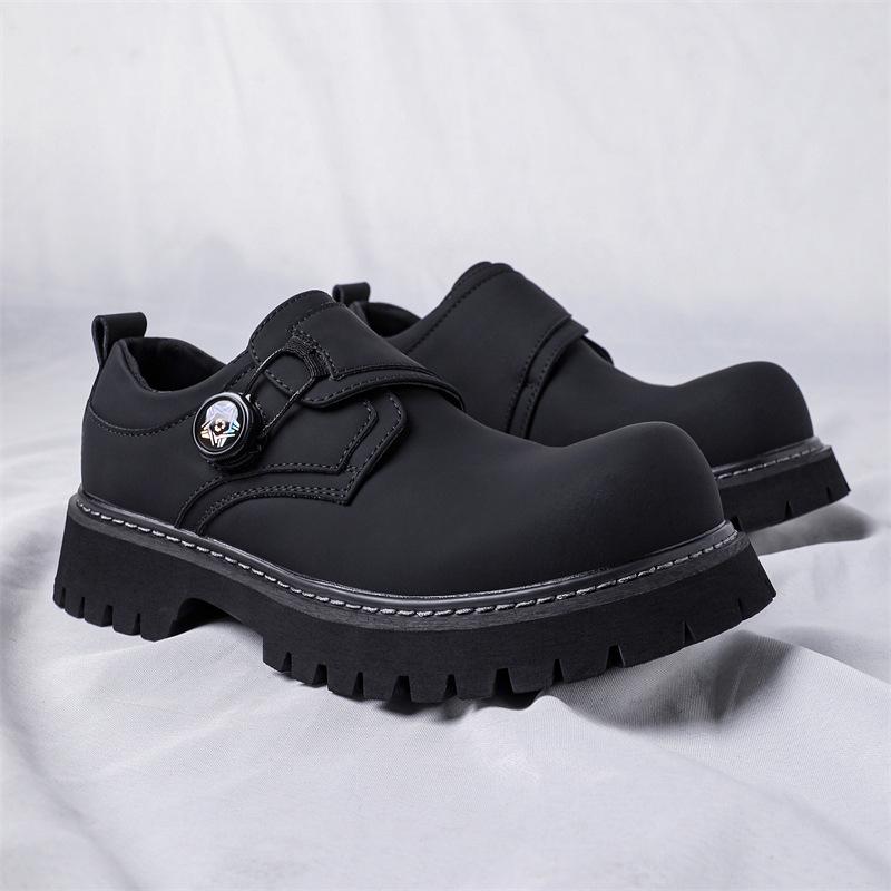 

2025 Men s Business Casual Leather Elevation Shoes 43