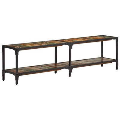 TV Stand 150 X 30 X 41 Cm Solid Reclaimed Wood