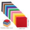 40Pcs 10x15cm Random Color Nonwoven Fabric Sheets Comfortable Texture Craft Felt Sheets Easy To Staple Paint for Kids