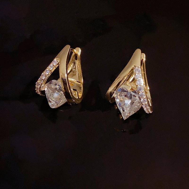 Модные Женские Универсальные Серьги-Кольца С Высококлассным Характером One Size