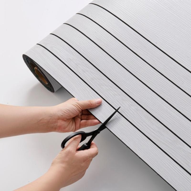 40cmX3m Self-Adhesive Grid Board Wall Decoration Wallpaper TV Background Wall Panel, Living Room Concave-convex Wallpaper