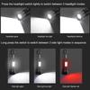 High Strong Power LED Flashlight Tactical Torch USB Rechargeable Zoom Emergency Lights For Outdoor Fishing Work Lamp