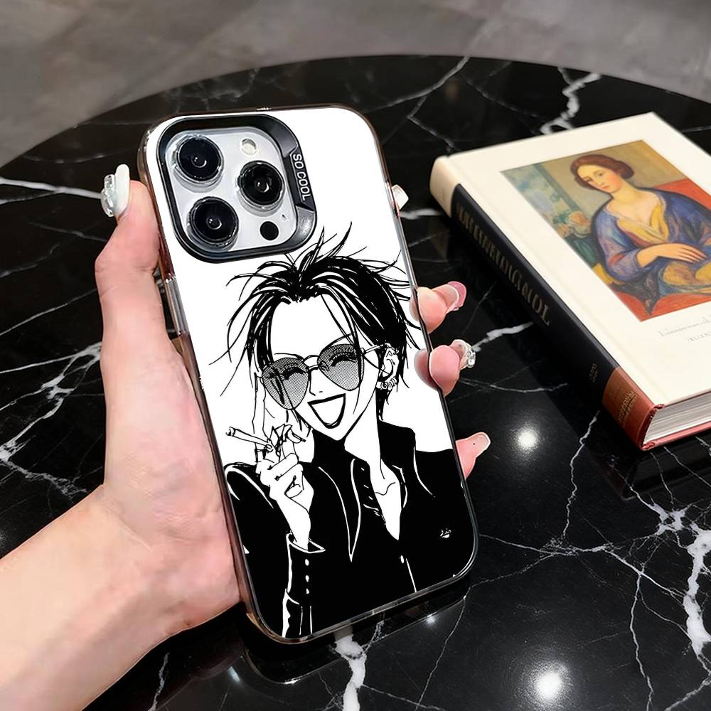 Cool Girl O-Osaki NO N-Nana-es Phone Case For iPhone 17,16,15,14,13,12,11 Plus,Pro Max,XS,Colorful Silver Phone Case Funda Cover