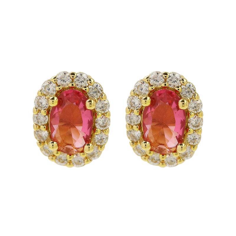 

Colorful 12 Month Birthstone Rhinestone Stud Earrings For Women Crystal Ladies Fashion Weddings Banquet Jewelry Accessories A7