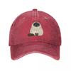 Himalaya Katze Baseballkappen Mode Verwaschene Denim Hüte Outdoor Verstellbare Kappe Sport Baseball Cowboyhut für Männer Frauen