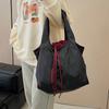 Waterproof Foldable Shopping Bag Reusable Shopping Eco Bag Drawstring Design Handbag  Shopping