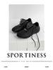 Turbo Racing Unisex Thin-Soled Black Casual Soccer and Commuting Shoes