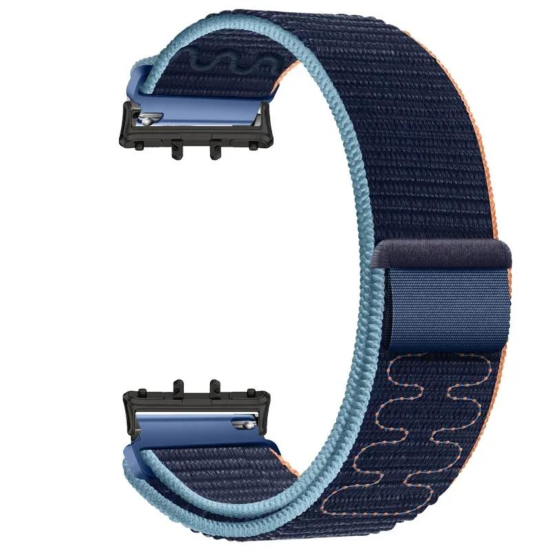 Nylon Loop Strap for Samsung Galaxy Fit 3 Adjustable Elastic Bracelet Watchband for iWatch Samsung Galaxy Fit3 Band Accessories