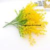 In Stock 7-Branch Rapeseed Artificial Flower Bunch for Weddings, Home, Photography & Landscaping