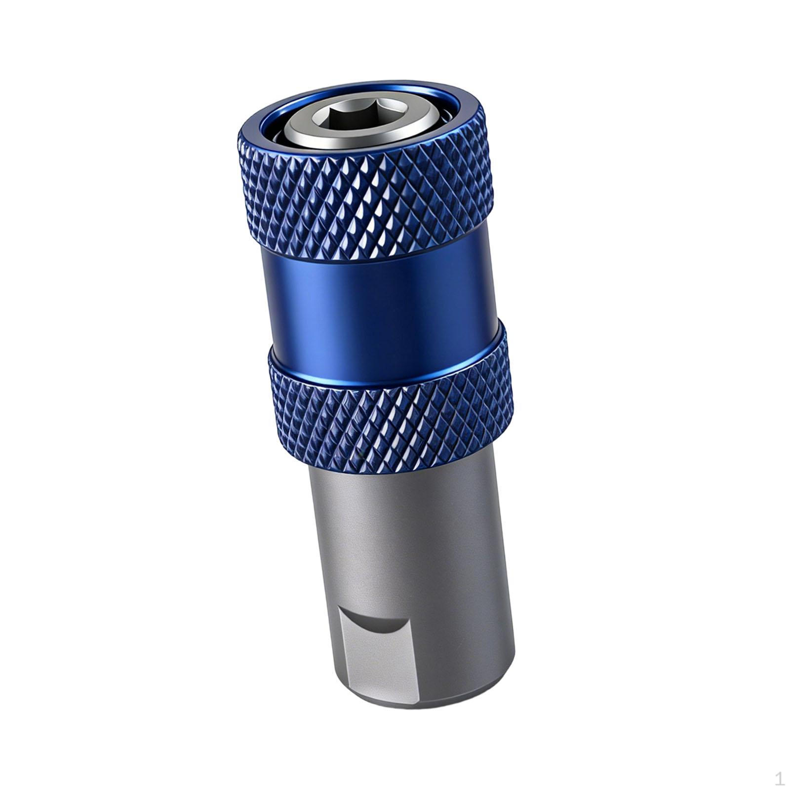

Screw Driver Bit Adapter 6.35mm Hex Shank Compact Steel Screwdriver Extension Tool for Window