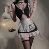 Xianyi Sexy Lingerie Hot Maid Uniform Seduction Bed Sexy Robe Open No-take-off Sexy 583