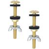 Strong Toilet Tank Mounting System Rustproof Metal Bolts Locking Nuts Sealing Gaskets Universal Application for House