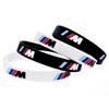 Car Stickers BMW M-series Badge Bracelet Sports Men Women Rubber Hand Chain For BMW G30 G32 G01 G02 G05 G06 G07 G26 G23 G22 F40