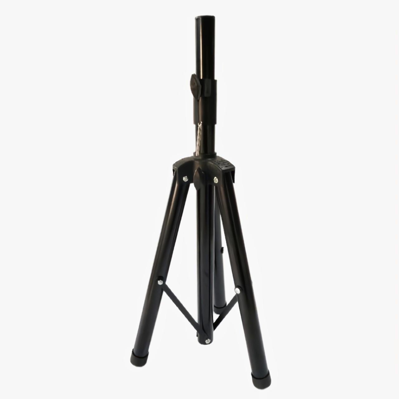 

Компактная телескопическая напольная стойка-тренога для динамиков и проекторов Speaker stand 60-120 cm without tray