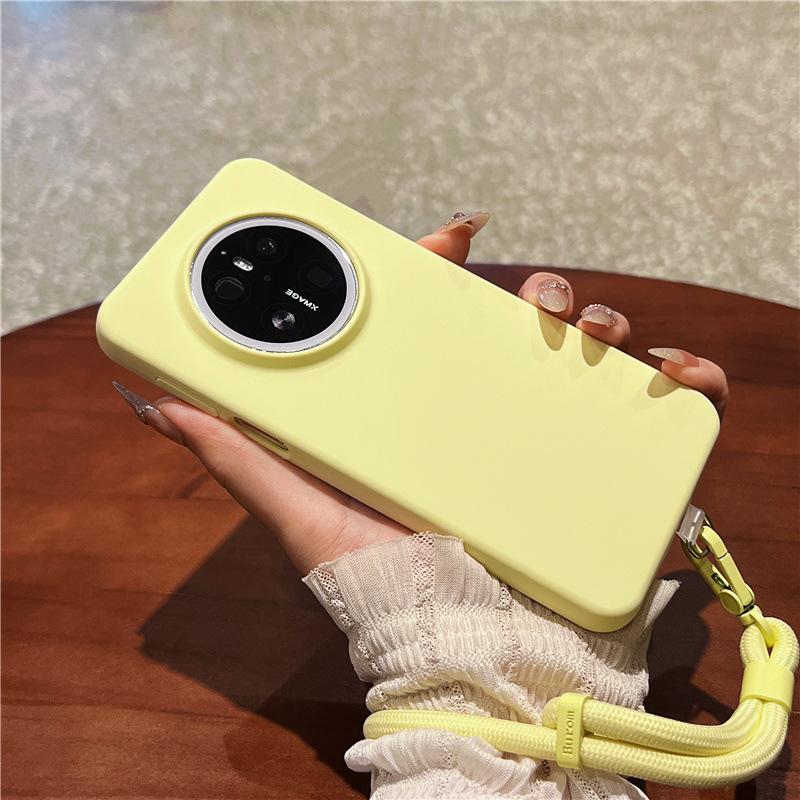 Applicable To Huawei Mate11 Mobile Phone Case, New Pro + High-grade Liquid Silicone Strap, Wristband, Lanyard, Anti-drop  Cover.
