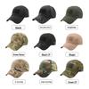 Camouflage Tactical Sunshade Hat: Python Pattern, All-Season Climbing & Training Cap with Velcro.