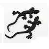 3D Metal Gecko Lizard Rear Trunk Body Emblem Badge Sticker Decals