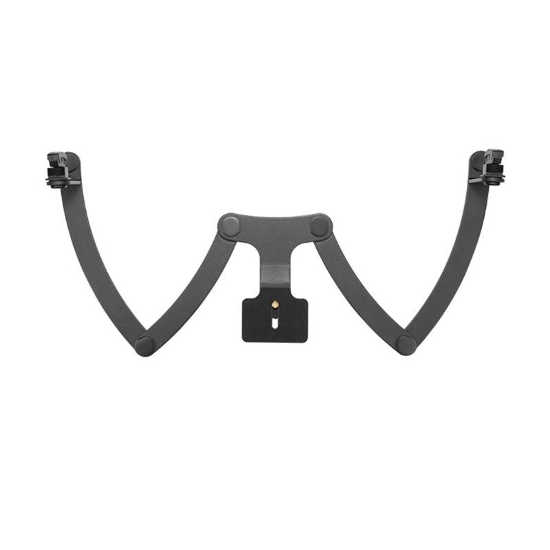 

Double Head Macro Flashing Stand Holder For MF12-DK1 Professional Equipment Accessories Adjustable Angle Bracket 1