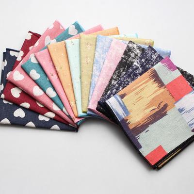Men'S Handkerchief, Chest Towel, Pocket Towel, Clothing Accessories, Casual Printing Small Square Towel, Imitation Hemp Pocket Towel.
