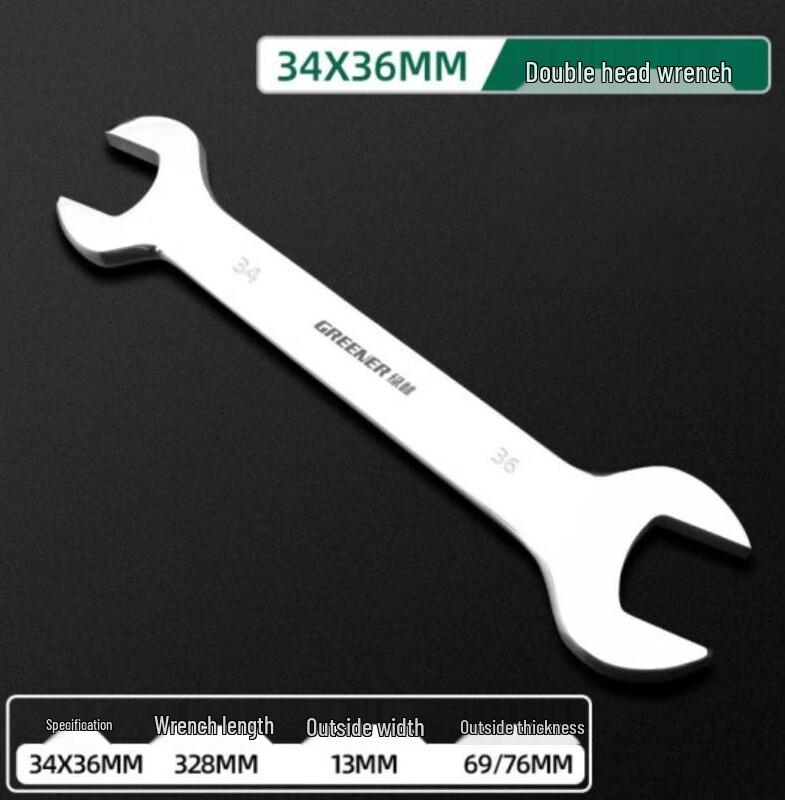 Green Forest Double-Ended Open-End Spanner CN plug (adapter included)