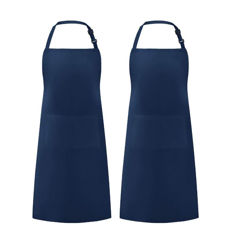 Apron with yoke-adjustable with pockets, kitchen aprons family, apron for Chef, Catering, bakery, work clothes for hairdresser