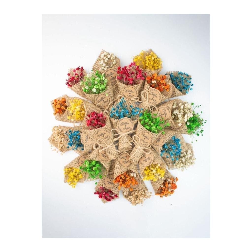 Flower Bouquet Engagement Decorations 25 Pieces Custom Made