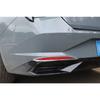 Fit For Hyundai Elantra 2021-2025 Chrome Rear  Bumper Fog Light Cover Trim 2PCS